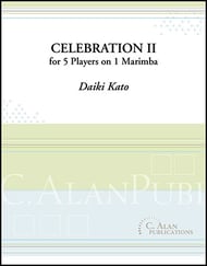 Celebration II Percussion Ensemble cover Thumbnail